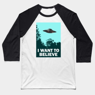 I want to believe Baseball T-Shirt